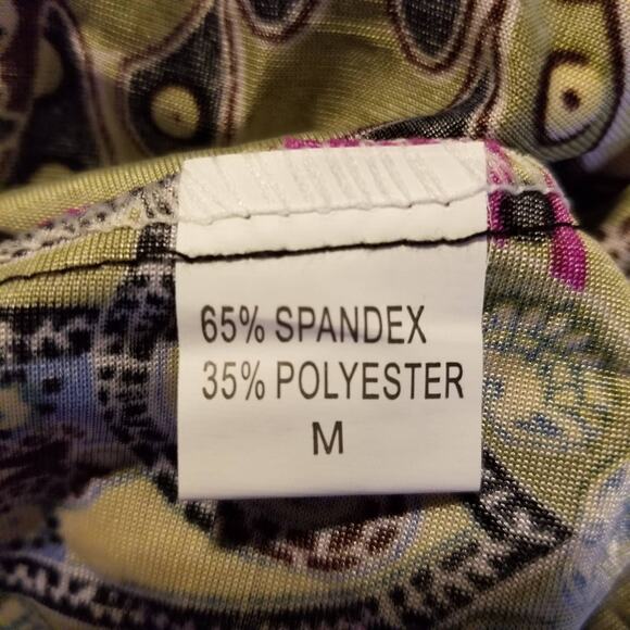 Women's Purple Knee-Length Fit & Flare Paisley Sundress, Size: Medium, New - Picture 8 of 10